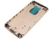 Tapa de batería dorada genérica sin componentes para iphone 6 4.7 pulgadas